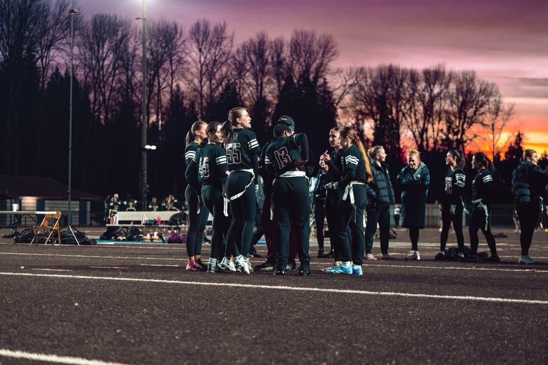 Night field portrait